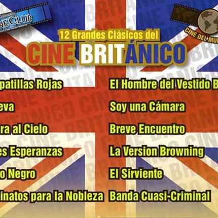 12 GRANDES CLASICOS DEL CINE BRITANICO | ARTISTAS VARIOS
