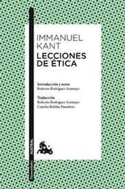 LECCIONES DE ETICA | IMMANUEL KANT