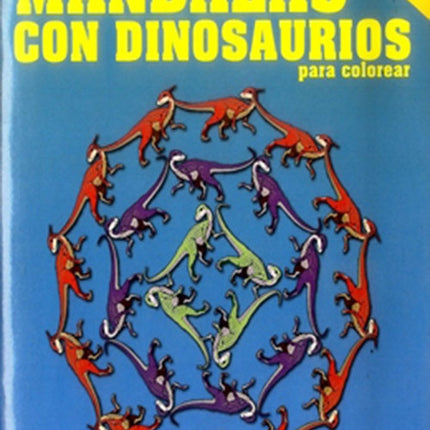 MANDALAS CON DINOSAURIOS PARA COLOREAR