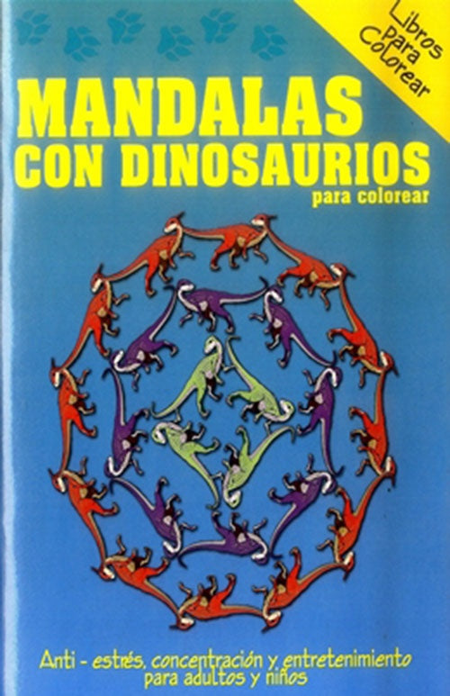 MANDALAS CON DINOSAURIOS PARA COLOREAR