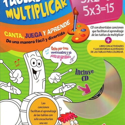 TABLAS DE MULTIPLICAR, CANTA Y JUEGA Y APRENDE