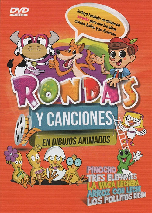 RONDAS Y CANCIONES EN DIBUJOS ANIMADOS