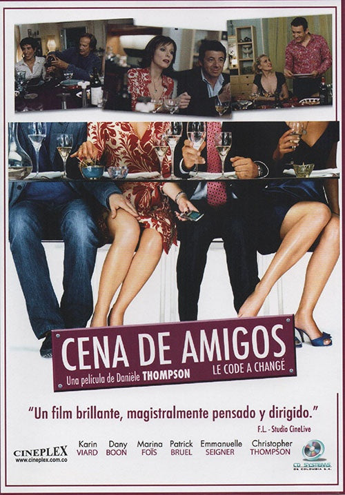 CENA DE AMIGOS | THOMSON, VIARD DANY BOON