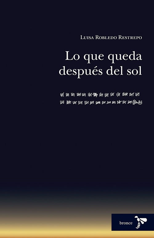 LO QUE QUEDA DESPUES DEL SOL | LUISA ROBLEDO RESTREPO