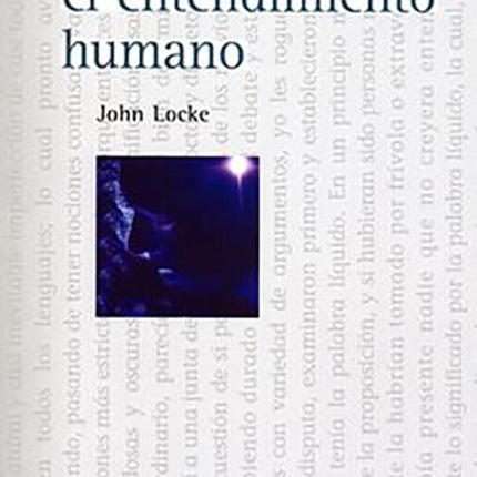 ENSAYO SOBRE EL ENTENDIMIENTO HUMANO | JOHN LOCKE