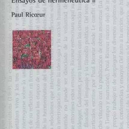 DEL TEXTO A LA ACCION | PAUL RICOEUR