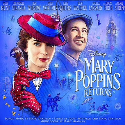 MARY POPPINS RETURNS THE SONGS (VINYL RED) | ARTISTAS VARIOS