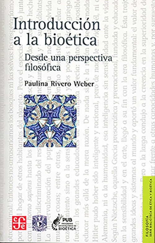 INTRODUCCION A LA BIOETICA | PAULINA RIVERO WEBER