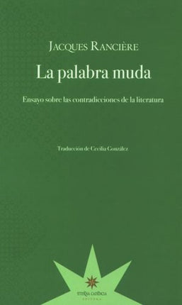 PALABRA MUDA, LA | JACQUES RANCIERE