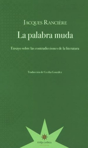 PALABRA MUDA, LA | JACQUES RANCIERE