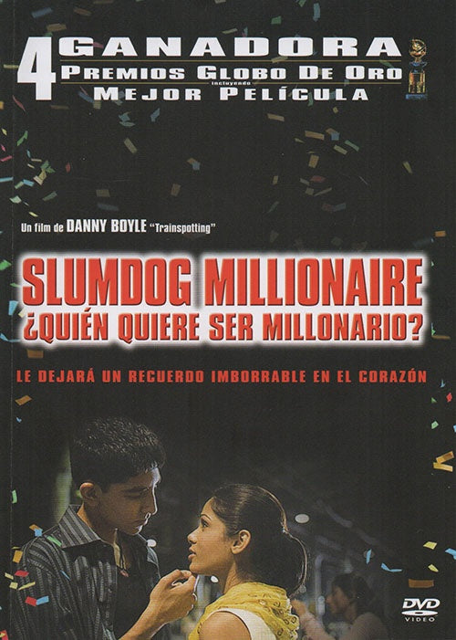 SLUMDOG MILLIONAIRE ¿QUIEN QUIERE SER MILLONARIO? | PATEL, BOYLE y otros