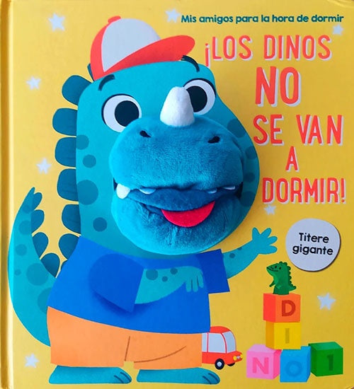 LOS DINOS NO SE VAN A DORMIR LIBRO TITERE | SIN FRONTERAS