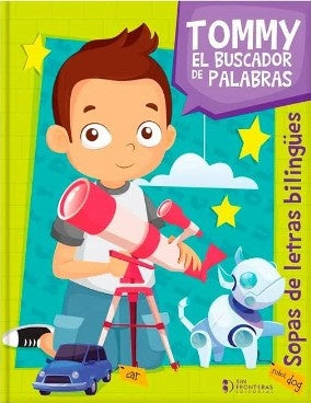 SOPA DE LETRAS BILINGÜE CON TOMMY | SIN FRONTERAS