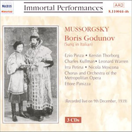 BORIS GODUNOV | PINZA, MUSSORGSKY