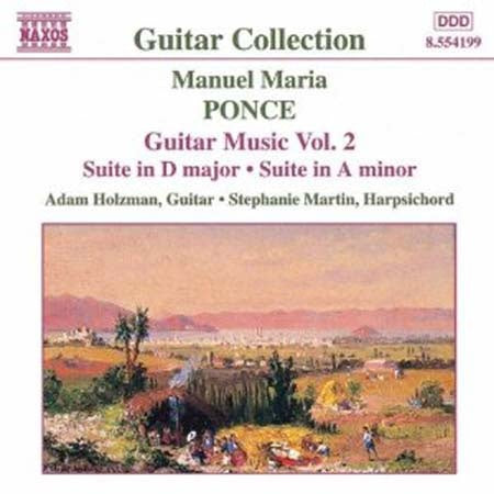 GUITAR MUSIC VOL. 2 > SUITE IN D MAJOR / | CUÉLLAR, HOLZMAN, MARTIN