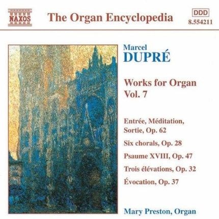 WORKS FOR ORGAN VOL. 7 > ENTREE, MEDITAT | , PRESTON