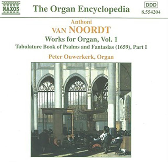 WORKS FOR ORGAN VOL. 1 > TABULATURE BOOK | NOORDT, OUWERKERK