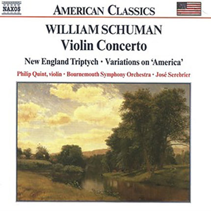 VIOLIN CONCERTO / NEW ENGLAND TRIPTYCH / | SCHUMAN, QUINT y otros