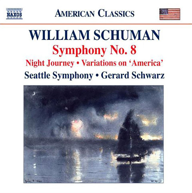 SYMPHONY NO. 8/NIGHT JOURNEY/VARIATIONS ON AMERICA | SCHWARZ, SYMPHON y otros