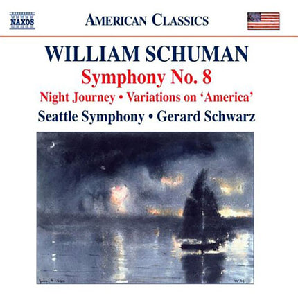 SYMPHONY NO. 8/NIGHT JOURNEY/VARIATIONS ON AMERICA | SCHWARZ, SYMPHON y otros