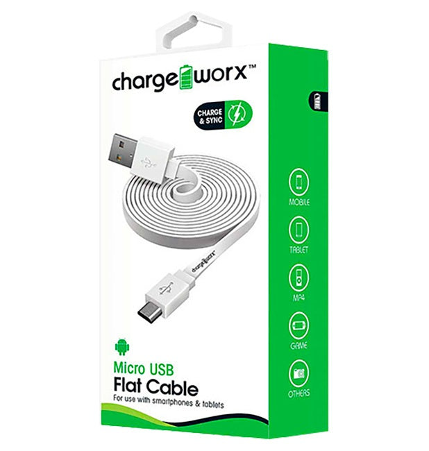 CABLE MICRO USB CHA-CX4537 WHITE