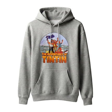 BUSO CAPOTA GRIS TINTIN PORTADA TALLA S