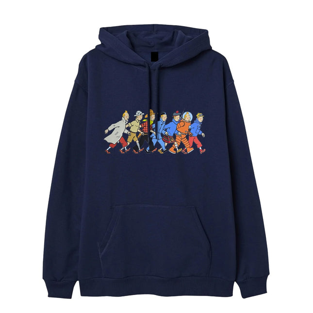 BUSO CAPOTA AZUL TINTIN PERSONAJES TALLA L