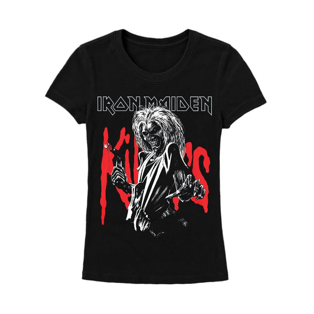 CAMISETA NEGRA IRONMAIDEN KILLERS TALLA S