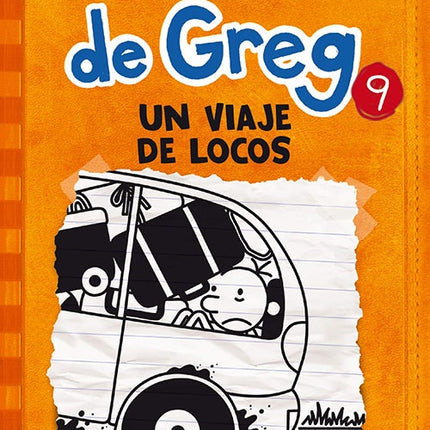 DIARIO DE GREG 9 UN VIAJE DE LOCOS | JEFF KINNEY