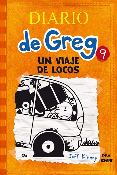 DIARIO DE GREG 9 UN VIAJE DE LOCOS | JEFF KINNEY