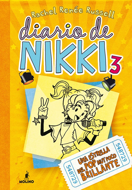 DIARIO DE NIKKI 3 UNA ESTRELLA DEL POP MUY POCO BR | RACHEL RENEE RUSSELL