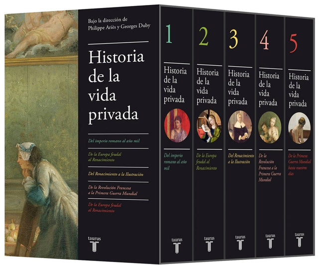 HISTORIA DE LA VIDA PRIVADA ESTUCHE | AUTORES VARIOS