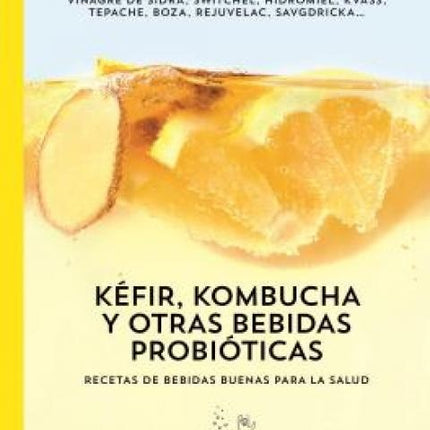 KEFIR, KOMBUCHA Y OTRAS BEBIDAS PROBIOTICAS | GINGER BUJ