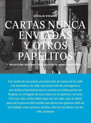 CARTAS NUNCA ENVIADAS Y OTROS PAPELITOS | CECILIA VICUÑA