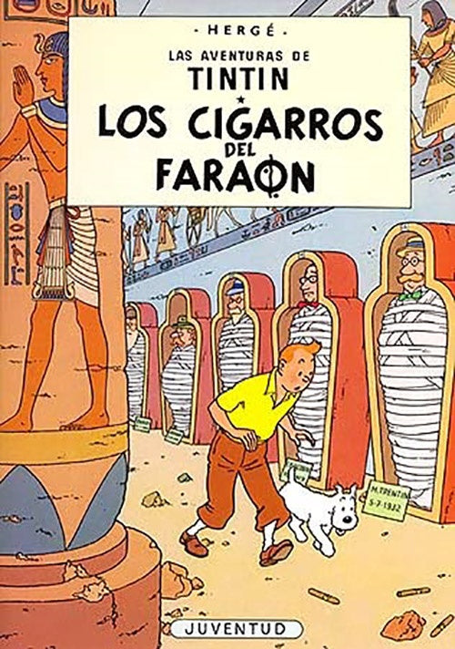 TINTIN LOS CIGARROS DEL FARAON | HERGE
