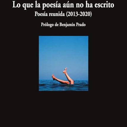 LO QUE LA POESIA AUN NO HA ESCRITO | ELVIRA SASTRE