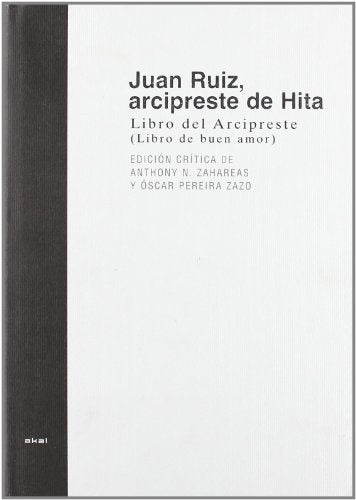 LIBRO DEL ARCIPRESTE (LIBRO DE BUEN AMOR) | JUAN RUIZ ARCIPRESTE DE HITA
