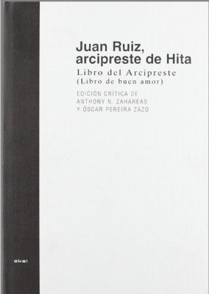 LIBRO DEL ARCIPRESTE (LIBRO DE BUEN AMOR) | JUAN RUIZ ARCIPRESTE DE HITA