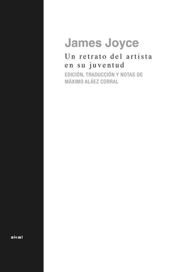 UN RETRATO DEL ARTISTA EN SU JUVENTUD | JAMES JOYCE