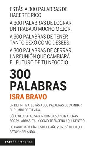 300 PALABRAS | ISRA BRAVO