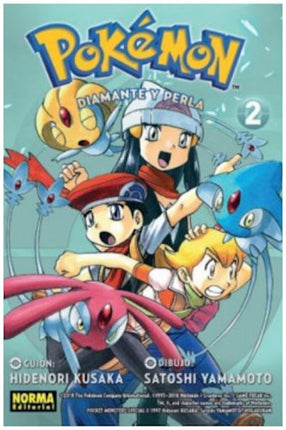 POKEMON 18 DIAMANTE Y PERLA 2 | HIDENORI KUSAKA