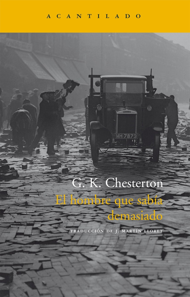 EL HOMBRE QUE SABIA DEMASIADO | G. K. CHESTERTON