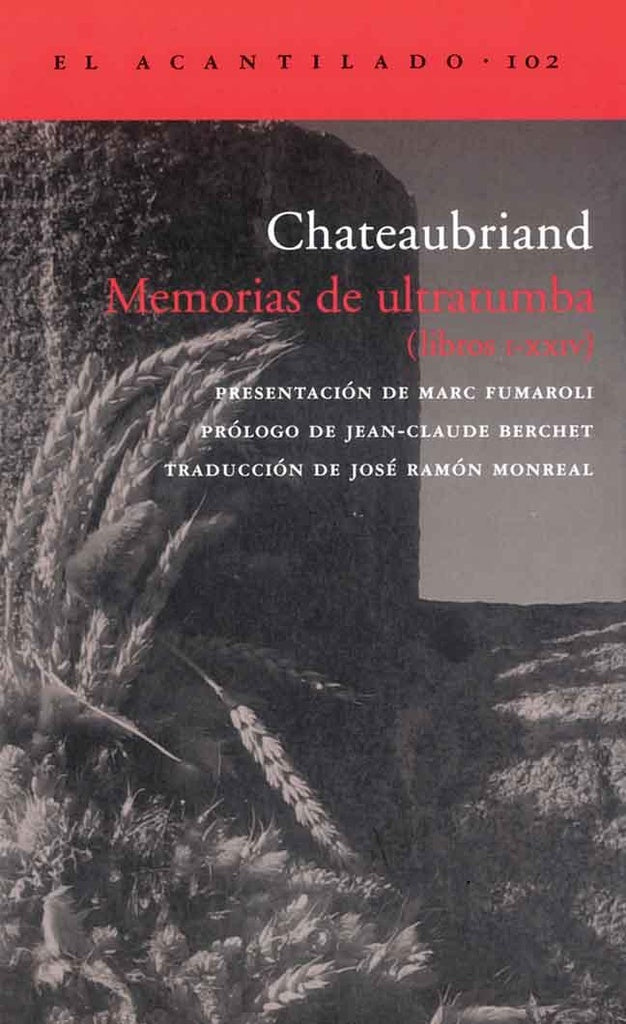 MEMORIAS DE ULTRATUMBA (ESTUCHE 2 VOLS.) | FRANÇOIS RENE DE CHATEAUBRIAND