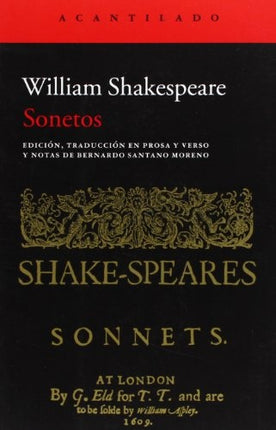 SONETOS | WILLIAM SHAKESPEARE