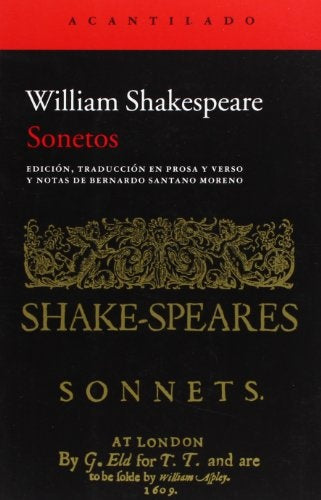 SONETOS | WILLIAM SHAKESPEARE