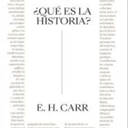 QUE ES LA HISTORIA? | E. H. CARR
