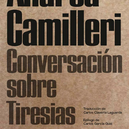 CONVERSACION SOBRE TIRESIAS | ANDREA CAMILLERI