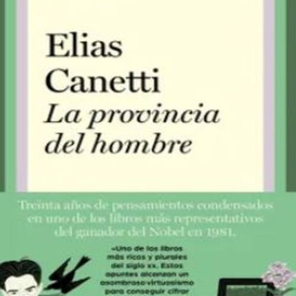LA PROVINCIA DEL HOMBRE | ELIAS CANETTI