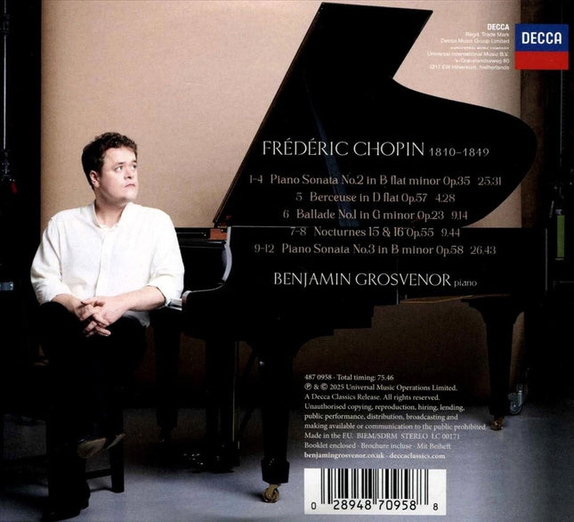 CHOPIN: PIANO SONATAS NOS. 2 & 3 | Grosvenor, Chopin