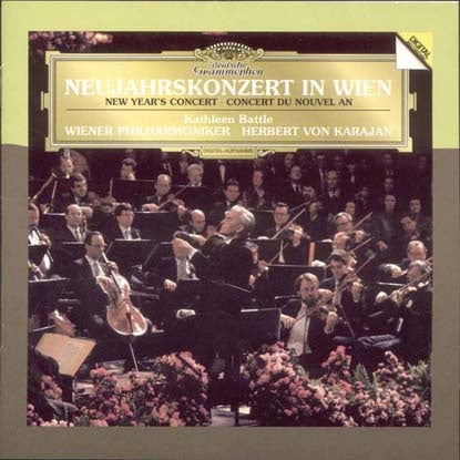 STRAUSS: NEW YEAR'S CONCERT IN VIENNA 1987 | WIENER PHILHARMONIKER, VON KARAJAN, strauss